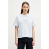 Calvin Klein Jeans tričko dámske bavlnené LV047F806G modrá M Calvin Klein Jeans tričko dámske bavlnené LV047F806G modrá M