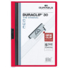 Durable Obal s klipom DURACLIP Original 30 červený Durable Obal s klipom DURACLIP Original 30 červený