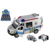 Teddies Auto policie - 15 cm - se zvukem se světlem - na setrvačník Teddies Auto policie - 15 cm - se zvukem se světlem - na setrvačník