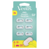 Gillette Venus Pro Smooth Sensitive náhradné holiace hlavice 6 kusov + ochranný kryt Gillette Venus Pro Smooth Sensitive náhradné holiace hlavice 6 kusov + ochranný kryt
