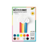 Moosgummi penová guma 10 listov mix farieb - 1 balenie Moosgummi penová guma 10 listov mix farieb - 1 balenie