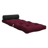 Vínovočervený futónový matrac 70x200 cm Wrap Bordeaux/Dark Grey – Karup Design Vínovočervený futónový matrac 70x200 cm Wrap Bordeaux/Dark Grey – Karup Design