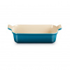 Le Creuset Zapekacia miska HERITAGE 26 cm, 2,4 l, DEEP TEAL, kamenina Le Creuset Zapekacia miska HERITAGE 26 cm, 2,4 l, DEEP TEAL, kamenina