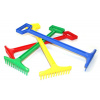 Hrable na piesok 43,5 cm 4 farby Hrable na piesok 43,5 cm 4 farby