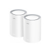 Cudy M3000 2-PACK Systém mesh Wi-Fi Dvoupásmový (2,4 GHz / 5 GHz) Wi-Fi 6 (802.11ax) Šedá, Bílá 1 Vnitřní Cudy M3000 2-PACK Systém mesh Wi-Fi Dvoupásmový (2,4 GHz / 5 GHz) Wi-Fi 6 (802.11ax) Šedá, Bílá 1 Vnitřní