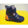 Detské kožené zimné topánky D.D.Step W040 - 52404B royal blue Detské kožené zimné topánky D.D.Step W040 - 52404B royal blue