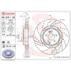 BREMBO Brzdový kotúč BREMBO 09.D411.33 BREMBO Brzdový kotúč BREMBO 09.D411.33