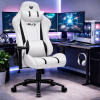 Herná ergonomická stolička HC-1013 – biele kancelárske kreslo s 3D podrúčkami Herná ergonomická stolička HC-1013 – biele kancelárske kreslo s 3D podrúčkami