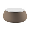 PLUST collection Stolík T Ball, Farba hnedošedá PLUST collection Stolík T Ball, Farba hnedošedá