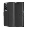 Techsuit - Leather Folio knižkové puzdro pre OnePlus Nord 5 - čierne Techsuit - Leather Folio knižkové puzdro pre OnePlus Nord 5 - čierne