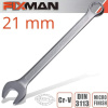 Kľúč plocho-očkový-Fixman B0216-21mm Kľúč plocho-očkový-Fixman B0216-21mm