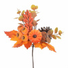 Konárik jeseň tekvica oraž., šiška, bobule 27cm Konárik jeseň tekvica oraž., šiška, bobule 27cm