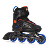 Chlapčenské kolieskové korčule FILA SKATES-X 2C Jr black/blue/orange Čierna 29/32 2026 Chlapčenské kolieskové korčule FILA SKATES-X 2C Jr black/blue/orange Čierna 29/32 2026