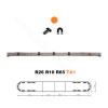 LED svetelná rampa Montana 160cm, Oranžová, EHK R65 Oranžová 18ml/V2 Číry LED svetelná rampa Montana 160cm, Oranžová, EHK R65 Oranžová 18ml/V2 Číry