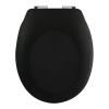 WC sedadlo Spirella OVÁLNE čierne duroplast WC sedadlo Spirella OVÁLNE čierne duroplast
