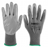 Pracovní rukavice, polyester s PU povlakem, 4131X, velikost 8 Pracovní rukavice, polyester s PU povlakem, 4131X, velikost 8