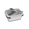 Zopa Desiatový box s príborom malý Dove Grey 8595114461288 Zopa Desiatový box s príborom malý Dove Grey 8595114461288