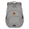 Travelite Basics Backpack Melange Light grey batoh Travelite Basics Backpack Melange Light grey batoh