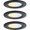 Paulmann 92446 LED stropné svietidlo, LED vstavané svetlo 6 W čierna (matná); 92446 Paulmann 92446 LED stropné svietidlo, LED vstavané svetlo 6 W čierna (matná); 92446