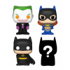 Funko Bitty Pop! DC Batman, Batgirl, Joker, Mystery Funko Bitty Pop! DC Batman, Batgirl, Joker, Mystery