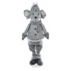 Dekorácia MagicHome Vianoce, Myšiak s čiapkou, 57 cm Dekorácia MagicHome Vianoce, Myšiak s čiapkou, 57 cm