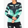 Dámska cyklistická mikina Fox Ranger LS Jersey Kairos - turquoise Dámska cyklistická mikina Fox Ranger LS Jersey Kairos - turquoise