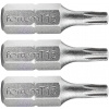 Hrot TORX, sada 3 ks, T 15x25 mm, S2 FORTUM Hrot TORX, sada 3 ks, T 15x25 mm, S2 FORTUM