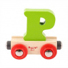 Bigjigs Rail Vagónik drevenej vláčikodráhy - Písmeno P Bigjigs Rail Vagónik drevenej vláčikodráhy - Písmeno P