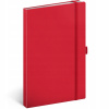 NOTIQUE Notes bodkovaný Červený 13 x 21 cm NOTIQUE Notes bodkovaný Červený 13 x 21 cm