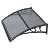 Vevor Strieška nad vchodové dvere 30×39 in, polykarbonát, abs držiak GDSZYP3040YCJJP3W001V0 Vevor Strieška nad vchodové dvere 30×39 in, polykarbonát, abs držiak GDSZYP3040YCJJP3W001V0