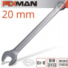 Kľúč plocho-očkový-Fixman B0215-20mm Kľúč plocho-očkový-Fixman B0215-20mm