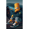 Samolepka na bočné B stĺpiky auta - Bart Simpson Samolepka na bočné B stĺpiky auta - Bart Simpson