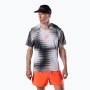 Pánske bežecké tričko Rossignol Sapa Ultra Tee black line fogg Pánske bežecké tričko Rossignol Sapa Ultra Tee black line fogg