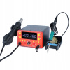 Spájkovacia stanica Yihua 902D-IV 2v1 775W s hrotom T12 + teplovzdušná s pamäťou Spájkovacia stanica Yihua 902D-IV 2v1 775W s hrotom T12 + teplovzdušná s pamäťou