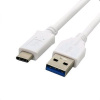 Kabel C-TECH USB 3.0 AM na Type-C kabel (AM/CM), 2m, bílý Kabel C-TECH USB 3.0 AM na Type-C kabel (AM/CM), 2m, bílý