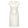 BELLYBUTTON MATERNITY tehotenské šaty midi s krátkym rukávom, biele, veľkosť 32 BELLYBUTTON MATERNITY tehotenské šaty midi s krátkym rukávom, biele, veľkosť 32