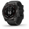 Garmin Fenix 7X PRO Sapphire Solar Carbon Gray DLC Titanium / Black Band, EU Garmin Fenix 7X PRO Sapphire Solar Carbon Gray DLC Titanium / Black Band, EU