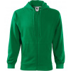 Malfini Trendy Zipper Pánska mikina 410 stredne zelená S Malfini Trendy Zipper Pánska mikina 410 stredne zelená S