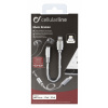 Adaptér CellularLine Music Enabler Lightning / 3,5 mm jack sivý Adaptér CellularLine Music Enabler Lightning / 3,5 mm jack sivý