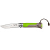 Nôž Opinel Outdoor N°08 8,5 cm, zelený, 001715 Nôž Opinel Outdoor N°08 8,5 cm, zelený, 001715