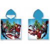 Carbotex Detské chlapčenské pončo plážová osuška s kapucňou Avengers MARVEL 50 x 110 cm Carbotex Detské chlapčenské pončo plážová osuška s kapucňou Avengers MARVEL 50 x 110 cm