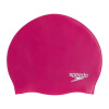 Speedo Plain Moulded Silicone Cap Pink Speedo Plain Moulded Silicone Cap Pink