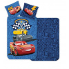 Detské obliečky do postieľky 100x135 CARS na modrom Detské obliečky do postieľky 100x135 CARS na modrom