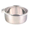 Nerezové krmítko s pevným úchytom do klietky 600ml/12cm TRIXIE Nerezové krmítko s pevným úchytom do klietky 600ml/12cm TRIXIE