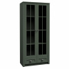 Vitrína, zelená, PROVANCE W2S (Tovar je vypredaný) Vitrína, zelená, PROVANCE W2S (Tovar je vypredaný)