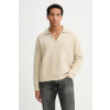 Sveter s prímesou vlny Calvin Klein LV04LD307G béžová M Sveter s prímesou vlny Calvin Klein LV04LD307G béžová M