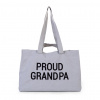 Childhome Cestovná taška Grandpa Canvas Grey Childhome Cestovná taška Grandpa Canvas Grey