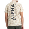 Alpha Industries BACKPRINT T sand camo tričko pánske Veľkosť: L, Farba: pieskový maskáč Alpha Industries BACKPRINT T sand camo tričko pánske Veľkosť: L, Farba: pieskový maskáč