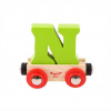 Bigjigs Rail Vagónik drevenej vláčikodráhy - Písmeno N Bigjigs Rail Vagónik drevenej vláčikodráhy - Písmeno N