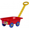 BAYO Dětský vozík Vlečka 45 cm - červený 45021 BAYO Dětský vozík Vlečka 45 cm - červený 45021